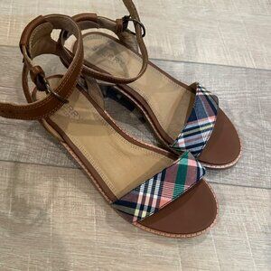SPERRY TOPSIDER WOMENS 5.5 SANDALS SHOES BLOCK HEEL